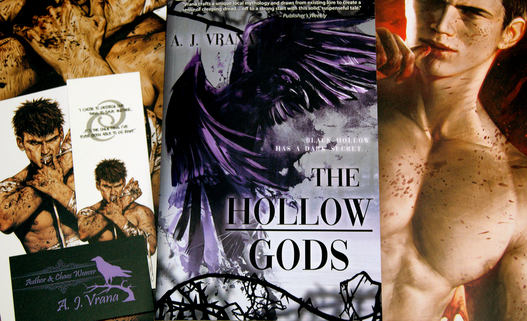 Click to read the interview with A.J. Vrana, author of The Hollow Gods!